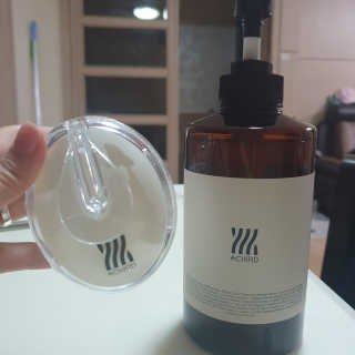 에이처드 유산균 탈모 샴푸 500ml — 5점을 준 리뷰어가 2020년 9월 올린 사용 사진