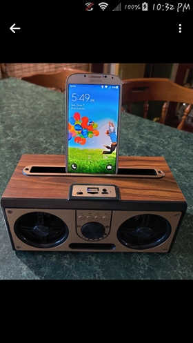 SEVIZ RETRO20W 레트로 블루투스 스피커 — 5점을 준 리뷰어가 2020년 6월 올린 사용 사진