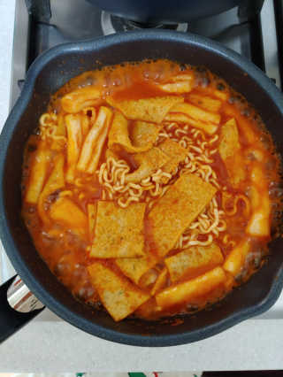 화곡미담 옛날 떡볶이 — 5점을 준 리뷰어가 2020년 4월 올린 사용 사진