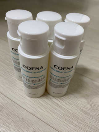 코에나샴푸 자연유래 식물성 코에나 샴푸 50ml — 5점을 준 리뷰어가 2020년 4월 올린 사용 사진