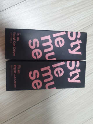 ATS스타일 뮤즈 ATS 스타일 뮤즈 리페어 컬 크림 50ml X 2EA — 5점을 준 리뷰어가 2020년 10월 올린 사용 사진