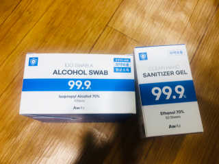 어웨이크어슬립 [AWAS] 알콜스왑 100매 + 세니타이저겔 50매 위생세트 — 5점을 준 리뷰어가 2020년 6월 올린 사용 사진