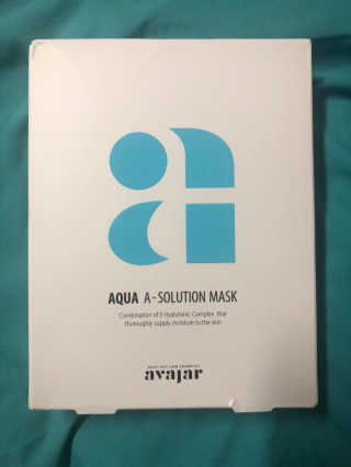Avajar A-Solution 마스크 — 5점을 준 리뷰어가 2020년 10월 올린 사용 사진
