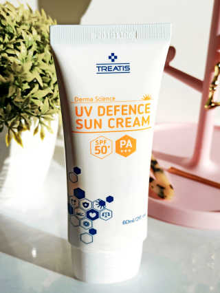 트리티스 US [TREATIS] UV Defence Sun Cream PA+++ / SPF50+ — 4.5점을 준 리뷰어가 2020년 10월 올린 사용 사진