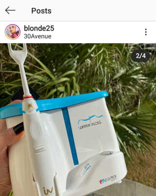 아이디어마을 산모 관리 Waterfloss WP-10 이중 스프레이 노즐 — 5점을 준 리뷰어가 2020년 10월 올린 사용 사진