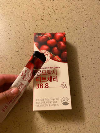 소버스 몽모랑시 타트체리 38.8 — 4점을 준 리뷰어가 2020년 9월 올린 사용 사진