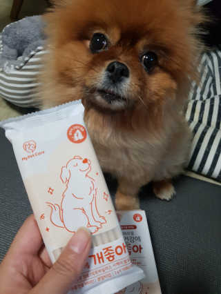 My Pet Care 모발과 모질 피부건강에 개좋아 — 5점을 준 리뷰어가 2020년 12월 올린 사용 사진