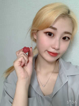 [블랙루즈] 컬러 락 하트 틴트 1+1 — 4점을 준 리뷰어가 2020년 7월 올린 사용 사진