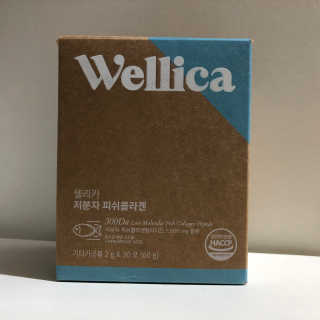 웰리카 저분자 피쉬 콜라겐 — 4점을 준 리뷰어가 2020년 9월 올린 사용 사진