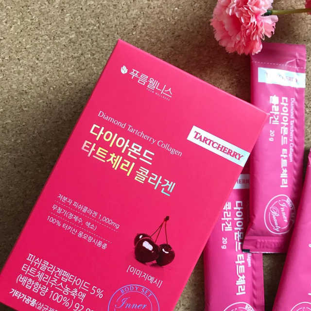 [푸름웰니스] 다이아몬드 타트체리 콜라겐 리뷰 사진
