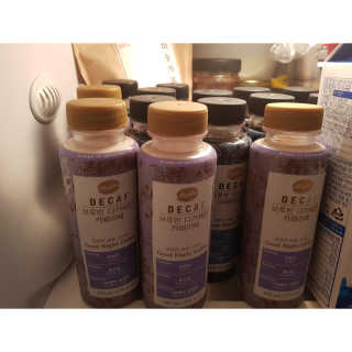 서울에프엔비 브루빈 디카페인 커피 2종 — 4점을 준 리뷰어가 2020년 8월 올린 사용 사진