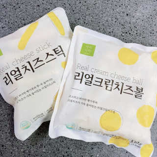 가치식탁 리얼치즈스틱, 리얼크림치즈볼 — 5점을 준 리뷰어가 2020년 6월 올린 사용 사진