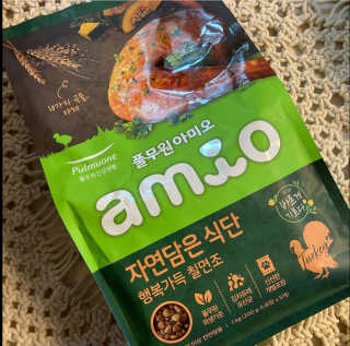 [풀무원 아미오] 자연담은식단 1kg 3종 — 5점을 준 리뷰어가 2020년 12월 올린 사용 사진