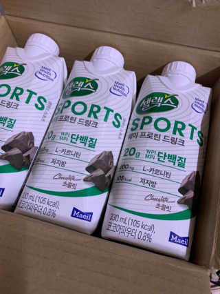 셀렉스스포츠 셀렉스 스포츠 드링크 초콜릿 _ 330ml x 12팩 — 3점을 준 리뷰어가 2020년 11월 올린 사용 사진