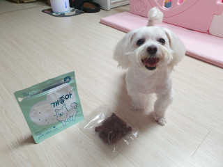 My Pet Care 천연단백질 눈건강에 개좋아 — 5점을 준 리뷰어가 2020년 12월 올린 사용 사진
