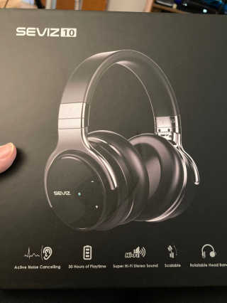 SEVIZ Bluetooth Headphones 10 3color — 3.5점을 준 리뷰어가 2020년 9월 올린 사용 사진