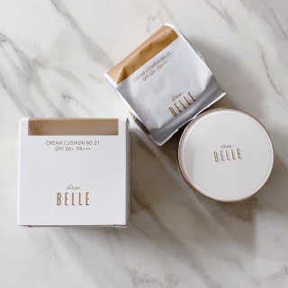 디어벨르 크림쿠션 DEAR BELLE CREAM COUSION — 5점을 준 리뷰어가 2020년 8월 올린 사용 사진