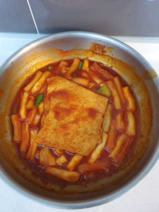 화곡미담 옛날 떡볶이 — 5점을 준 리뷰어가 2020년 4월 올린 사용 사진