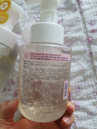 Purebble 당김없이 속촉촉_퓨어블 핸드워시 3종 [랜덤발송] — 5점을 준 리뷰어가 2020년 7월 올린 사용 사진
