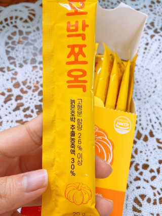 조은약초 국산 늙은 호박즙 호박쪼옥 젤리 20g x 15포 — 5점을 준 리뷰어가 2020년 7월 올린 사용 사진