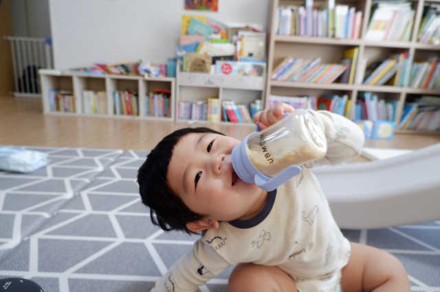 유비맘 샘방지 PPSU 빨대컵_컬러 랜덤 발송 리뷰 사진