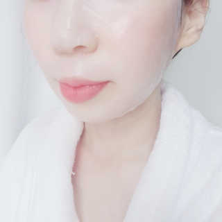 이너풀 하이 모이스처라이징 바이오셀룰로오스 마스크 — 5점을 준 리뷰어가 2020년 7월 올린 사용 사진