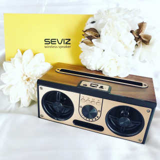 SEVIZ RETRO20W 레트로 블루투스 스피커 — 5점을 준 리뷰어가 2020년 6월 올린 사용 사진