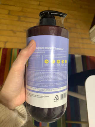 달리프 진저 베러퍼퓸 트리트먼트 1000ml 향 5종 — 5점을 준 리뷰어가 2020년 11월 올린 사용 사진