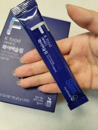 똥기사의 케이푸드 화이버슬림 — 5점을 준 리뷰어가 2020년 12월 올린 사용 사진