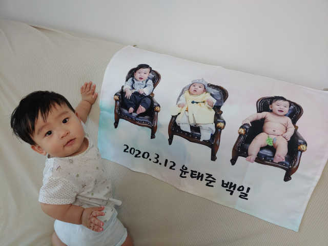 사이즈가 자유로운 패브릭포스터 리뷰 사진