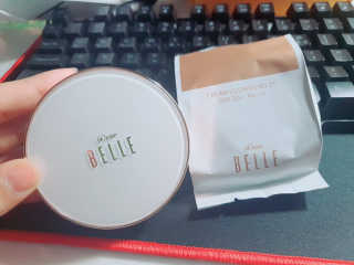 디어벨르 크림쿠션 DEAR BELLE CREAM COUSION — 5점을 준 리뷰어가 2020년 8월 올린 사용 사진