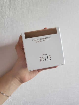 디어벨르 크림쿠션 DEAR BELLE CREAM COUSION — 5점을 준 리뷰어가 2020년 8월 올린 사용 사진