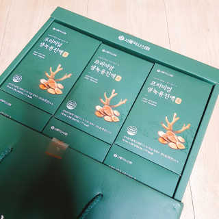 서울약사신협 약사신협_생녹용 진액_70ml x 30포 — 5점을 준 리뷰어가 2020년 9월 올린 사용 사진