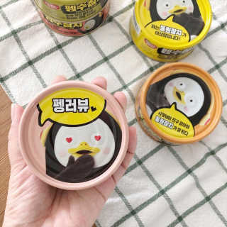 동원참치 펭수참치 — 5점을 준 리뷰어가 2020년 6월 올린 사용 사진