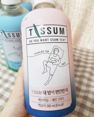 서울에프엔비 티썸 내 목이 청량한 티, 티썸 내 밤이 편안한 티 — 4점을 준 리뷰어가 2020년 9월 올린 사용 사진