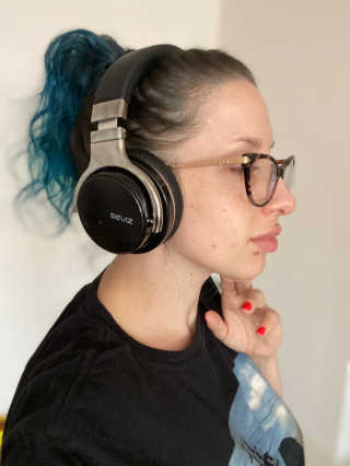 SEVIZ Bluetooth Headphones 10 3color — 4점을 준 리뷰어가 2020년 7월 올린 사용 사진