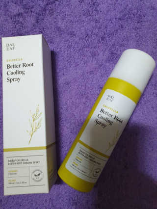 달리프 클로렐라 베러 루트 쿨링 스프레이 100ml — 5점을 준 리뷰어가 2020년 8월 올린 사용 사진