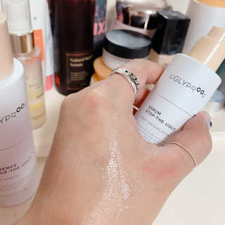 어글리프루프 세럼 스탑디어글리 딥 컨템플레이션 30ml — 5점을 준 리뷰어가 2020년 8월 올린 사용 사진