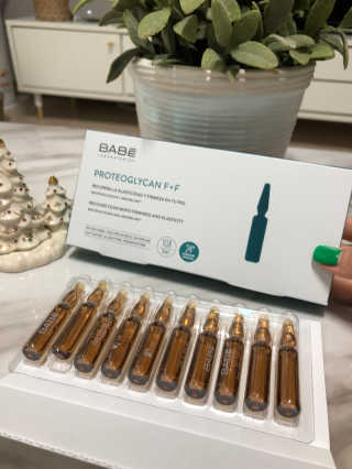 바베 BABE 바베 프로테오글리칸 F+F 앰플 솔루션 — 4점을 준 리뷰어가 2020년 8월 올린 사용 사진