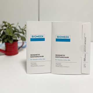 바이오믹 BIOMEEK SENSIMETIC SOOTHING MASK.S — 5점을 준 리뷰어가 2020년 6월 올린 사용 사진