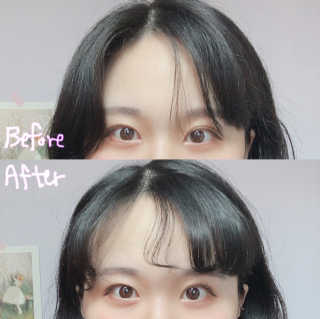 아이캔디 레인보우 뿌리볼륨 핫컬링 브러쉬 — 5점을 준 리뷰어가 2020년 10월 올린 사용 사진