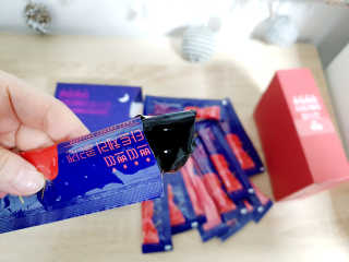 서울약사신협_쁘띠쁘띠타트체리콜라겐_20g x 14포 — 4점을 준 리뷰어가 2020년 11월 올린 사용 사진