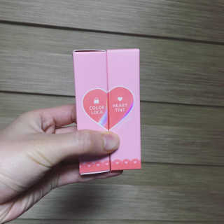 [블랙루즈] 컬러 락 하트 틴트 1+1 — 5점을 준 리뷰어가 2020년 7월 올린 사용 사진