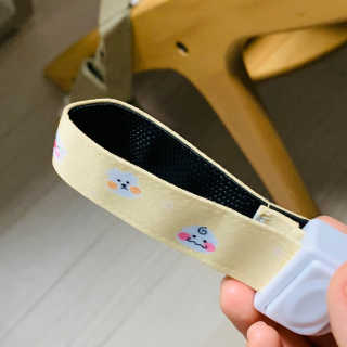 유비맘 젖병 빨대컵 다용도 홀더 1+1 _ 컬러 랜덤 발송 — 5점을 준 리뷰어가 2020년 10월 올린 사용 사진