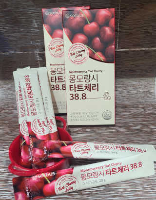소버스 몽모랑시 타트체리 38.8 — 5점을 준 리뷰어가 2020년 8월 올린 사용 사진