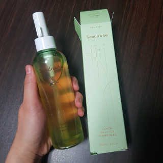 스킨큐어 산다화 순한 클렌징 동백 오일 200ml — 4.5점을 준 리뷰어가 2020년 4월 올린 사용 사진