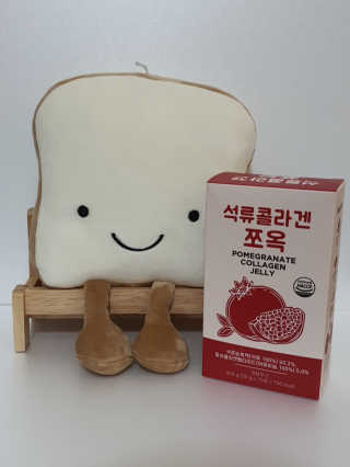 조은약초 석류콜라겐 석류즙 석류쪼옥 젤리 스틱 15포 x 20g — 5점을 준 리뷰어가 2020년 8월 올린 사용 사진