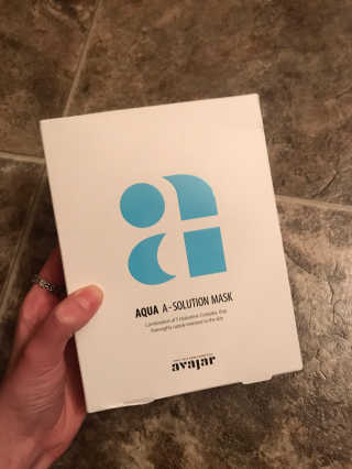 Avajar A-Solution 마스크 — 3점을 준 리뷰어가 2020년 12월 올린 사용 사진