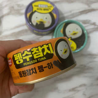 동원참치 펭수참치 — 5점을 준 리뷰어가 2020년 6월 올린 사용 사진