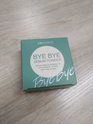 본다움 빠이빠이 세범 파우더 — 5점을 준 리뷰어가 2020년 8월 올린 사용 사진